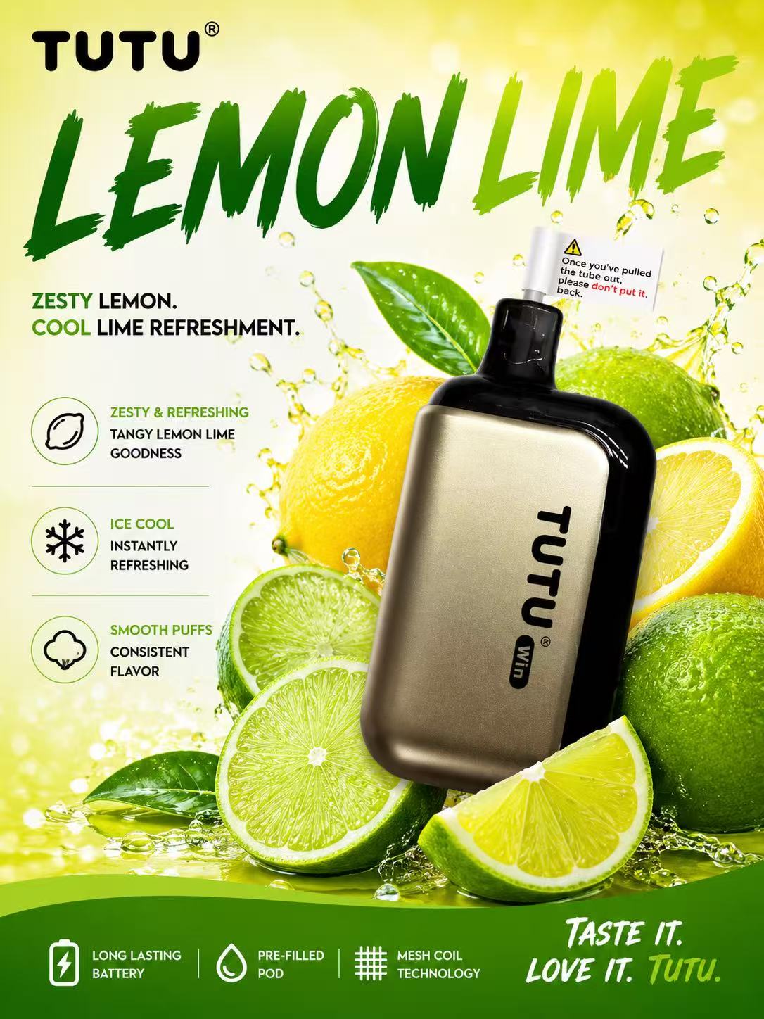 TUTU win 10000 Puffs Disposable Vape Newest brand 12 Flavors