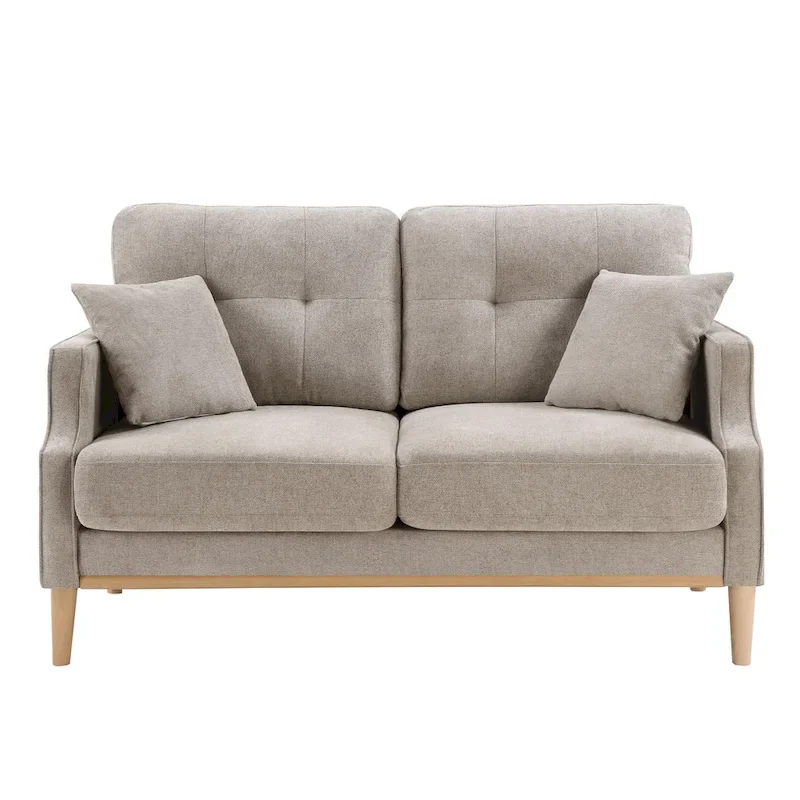 Loveseat With Waterproof Fabric, USB Charge