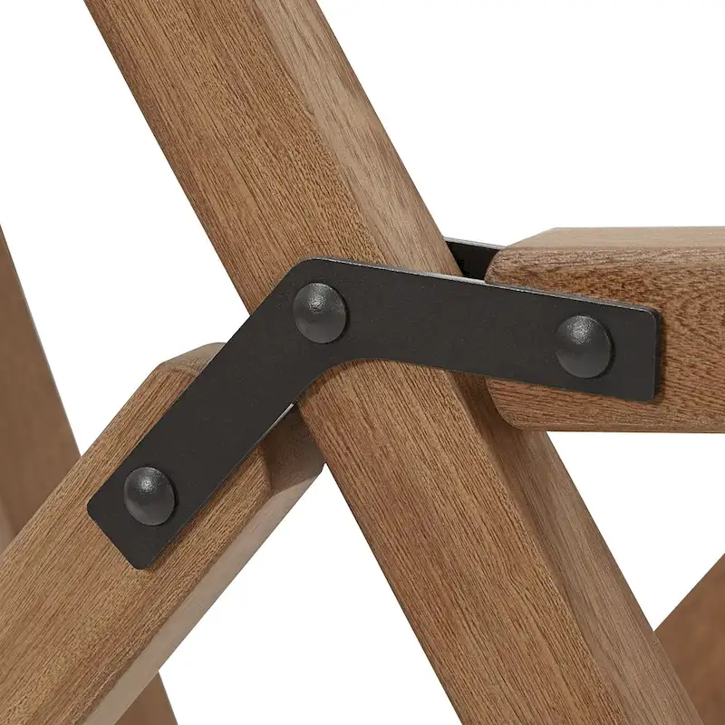 Cantu Genuine Top Grain Leather Tripolina Sling Chair by iNSPIRE Q Modern