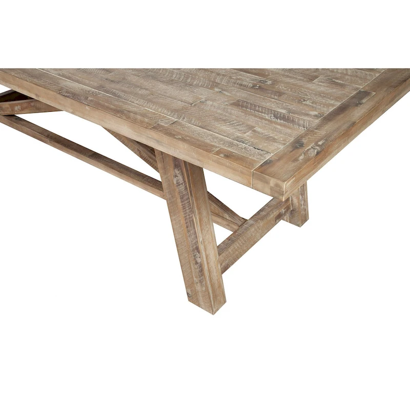 Newberry Extension Dining Table, Weathered Natural