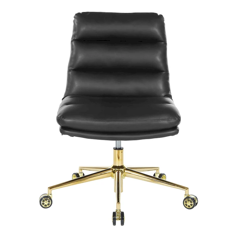 Legacy Swivel Office Chair in Faux Leather