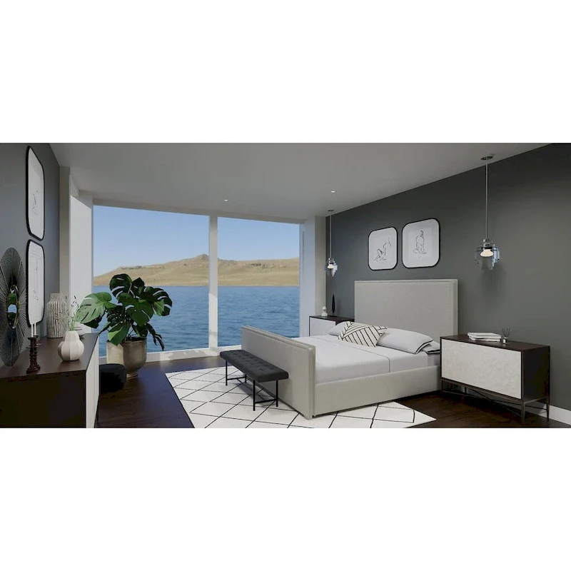 Driscoll 1-Light Polished Chrome Pendant Light