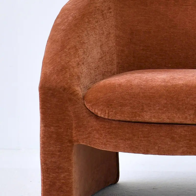 Upholstered Barrel Chair