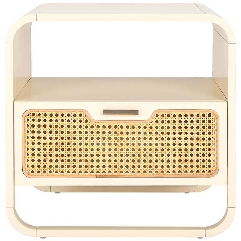 SAFAVIEH Yamilex 1-Drawer Nightstand (Fully Assembled)