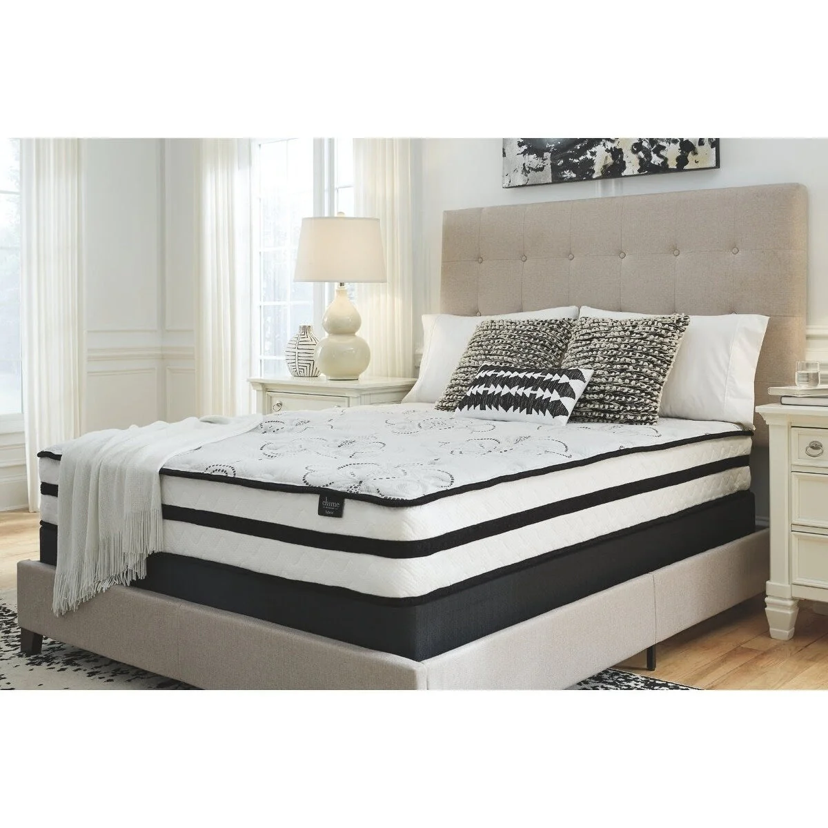 Signature Design by Ashley Chime 10-inch Hybrid Mattress in a Box