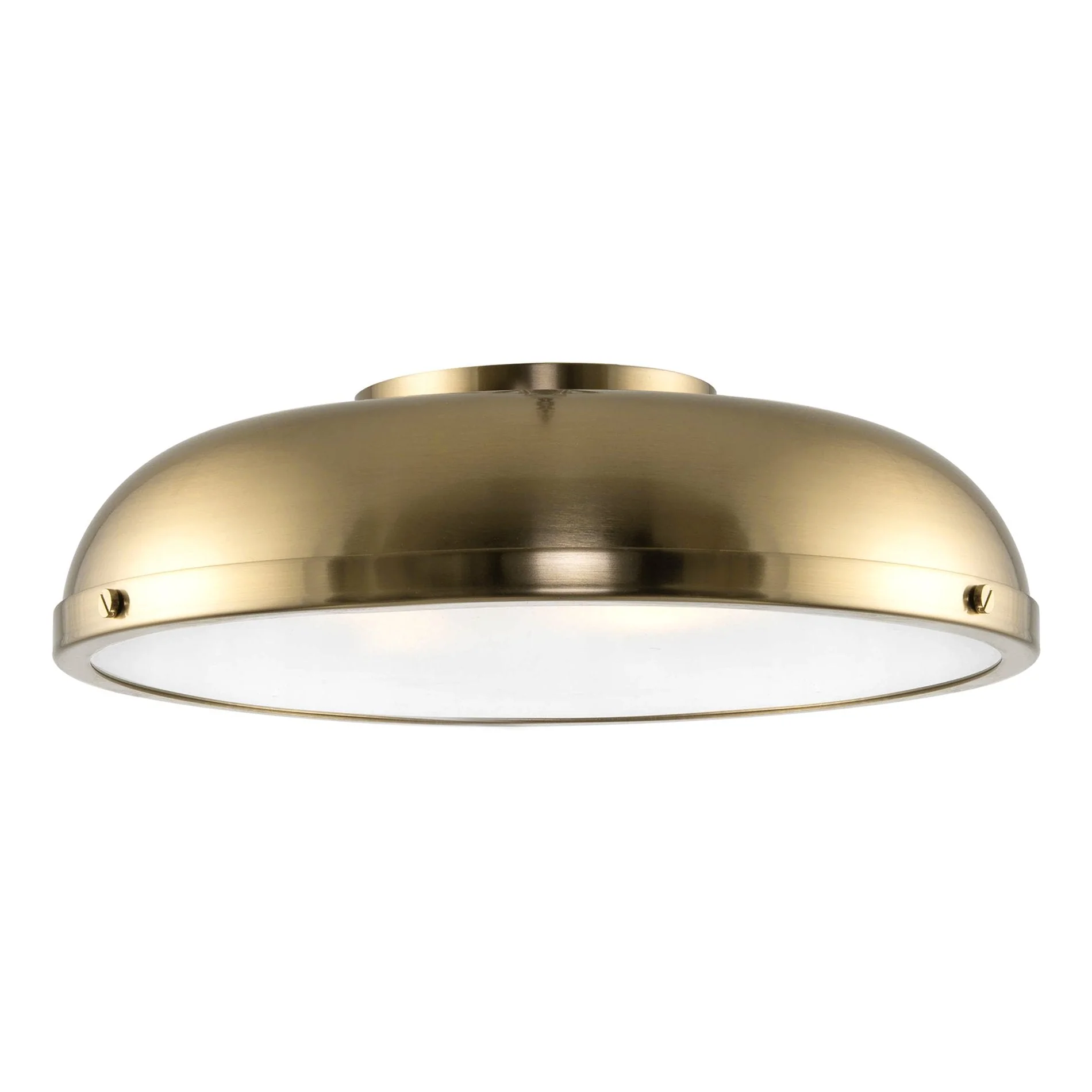 Alston 14 3-Light Modern Semi Flush Mount Close to Ceiling Light