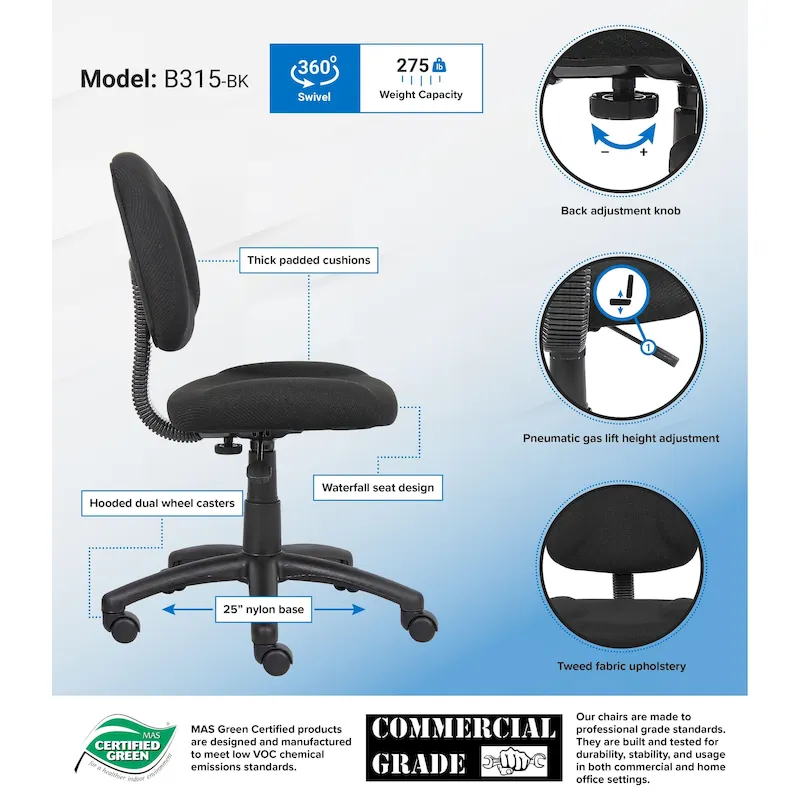 Boss Deluxe Posture Chair