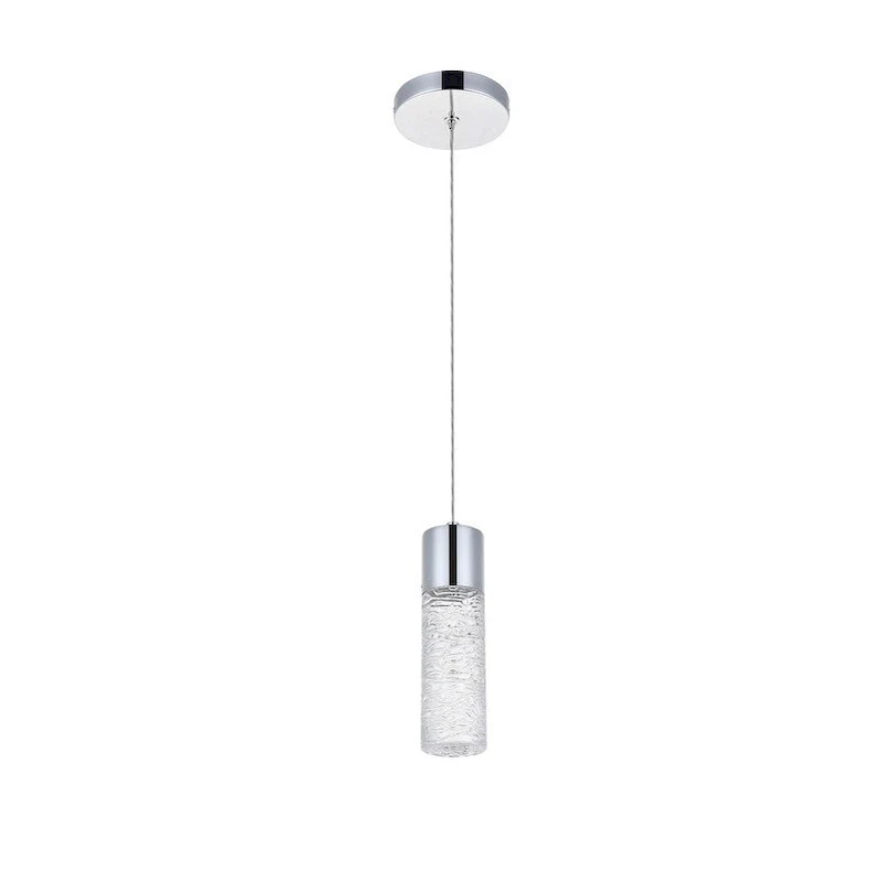 Constellation 1 light Chrome LED Pendant