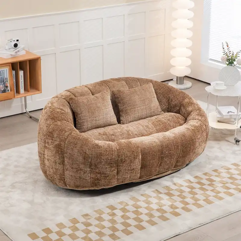 Adult Bean Bag Chair - Multi-Color Lazy Sofa