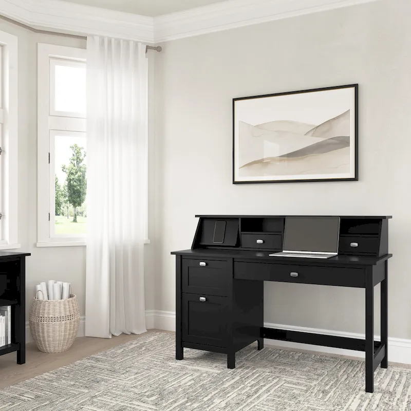 54W Computer Desk with Desktop Organizer