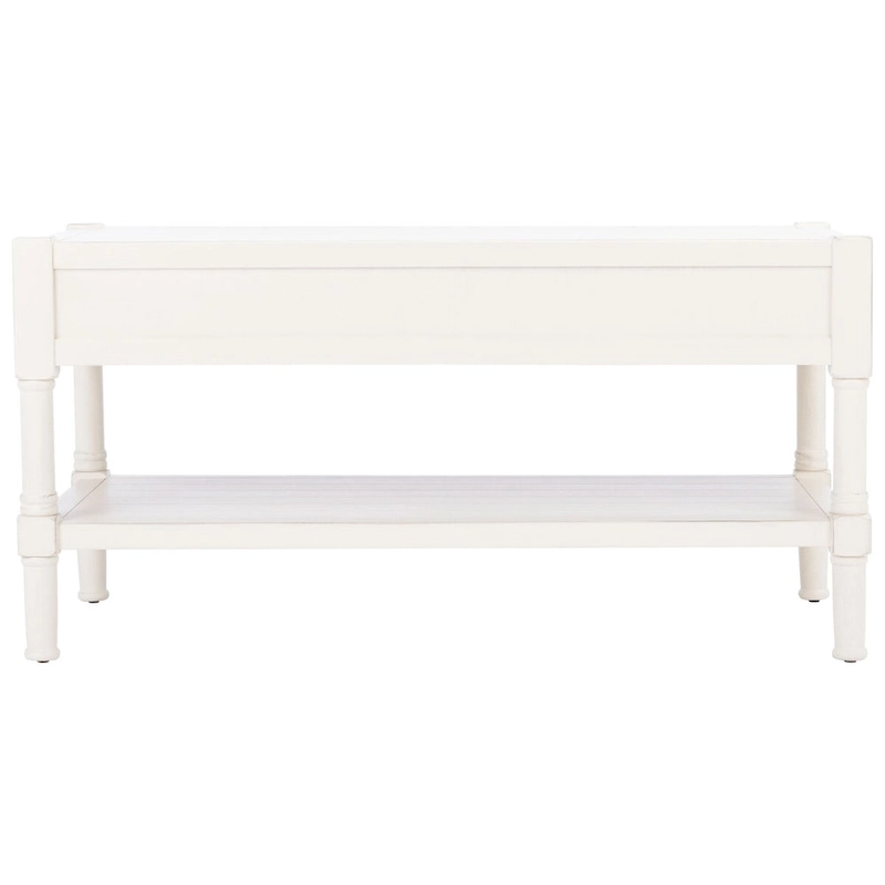 SAFAVIEH Alene 2-Drawer Bottom Shelf Coffee Table - 37.8 W x 19 L x 19 H - 38Wx19Dx19H