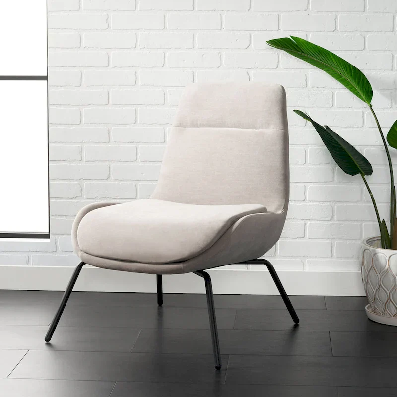 SAFAVIEH Emilia Accent Chair - 24 W x 28 D x 32 H - 24Wx28Dx32H