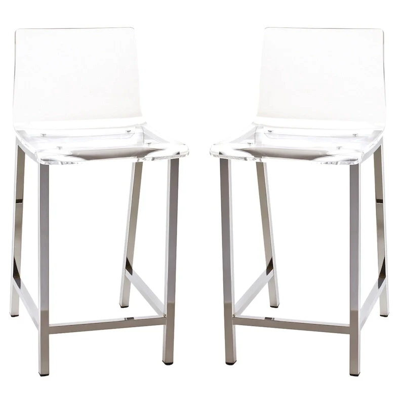 Clear Acrylic Counter Stool
