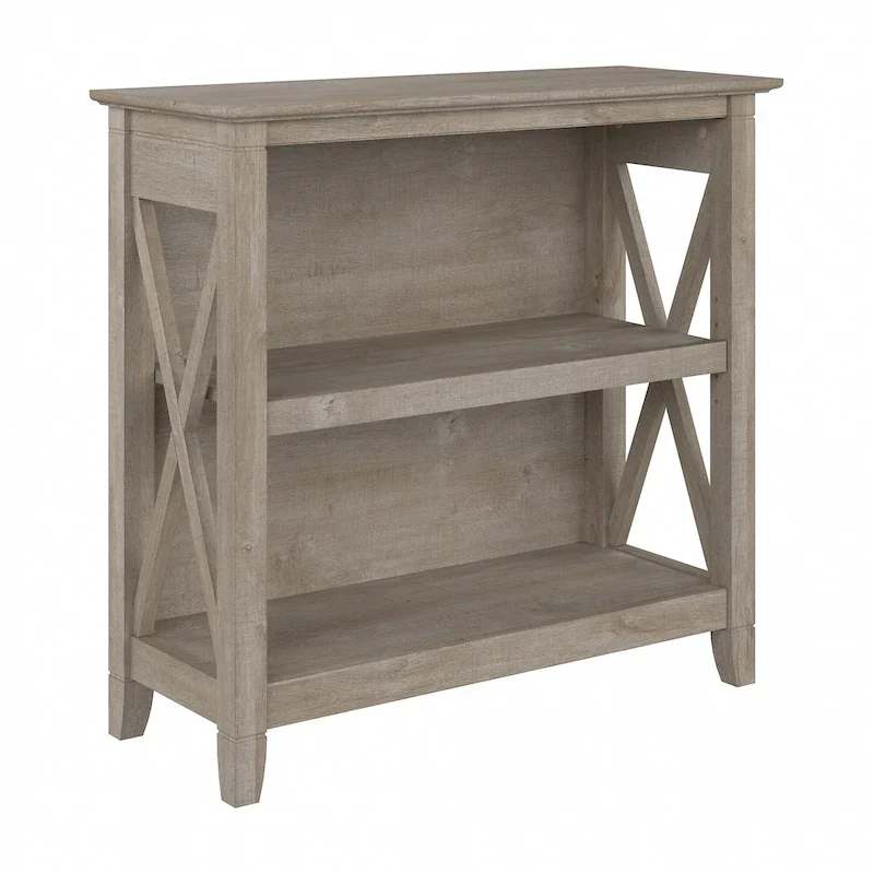 Key West Small 2 Shelf Bookcase by Bush Furniture