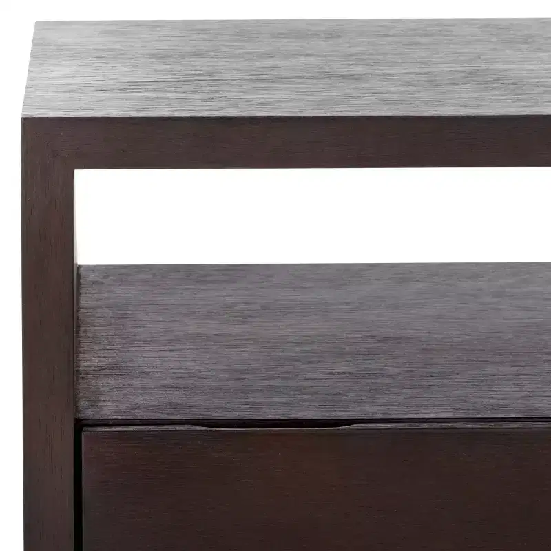 Munson 2 Shelf 1 Drawer Nightstand - NST6603 - Safavieh