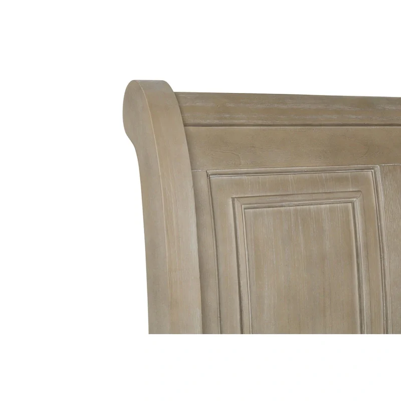 New Classic Furniture Salinger Pewter 5-Piece Bedroom Set with 2-Nightstand