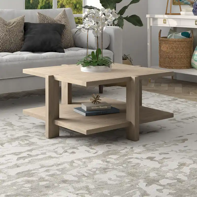 Ingrid 34.66 Wide Square Coffee Table