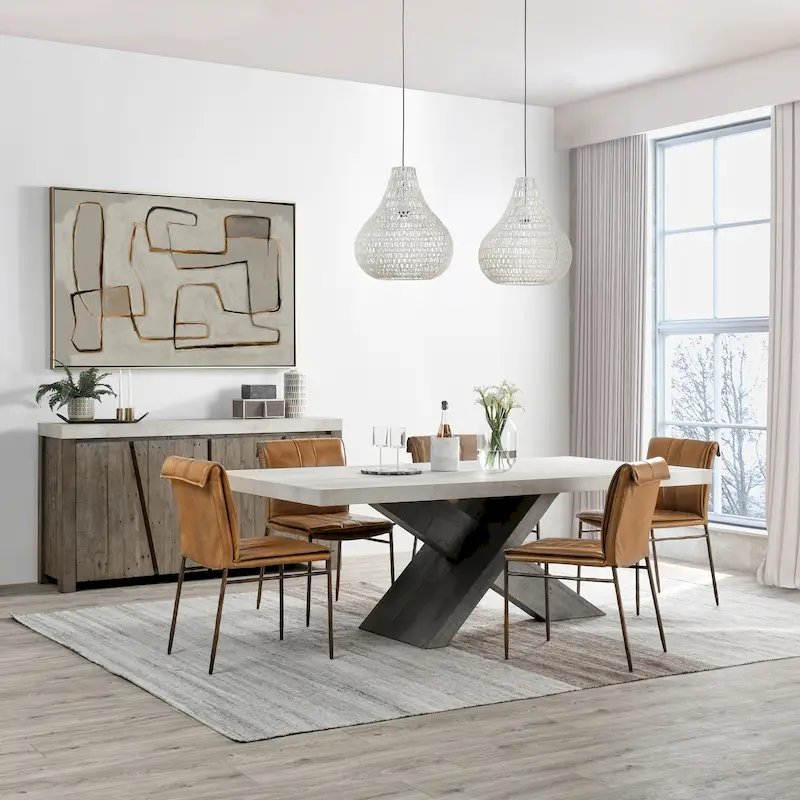 Classic Home Durant 84 Dining Table - 84Wx43Dx30H
