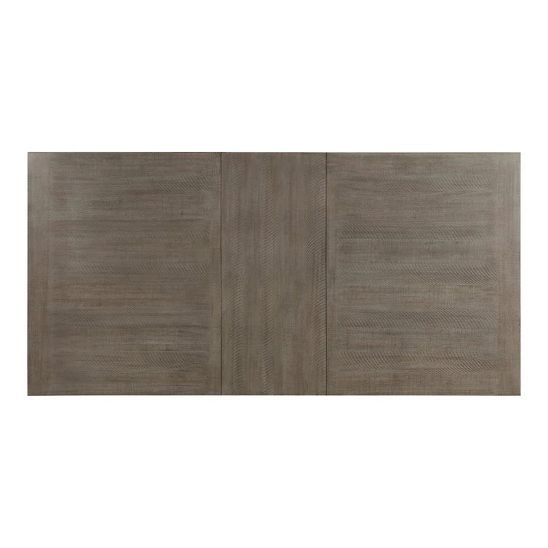 Rustic Grey Wood 5-Piece Dining Table Set by