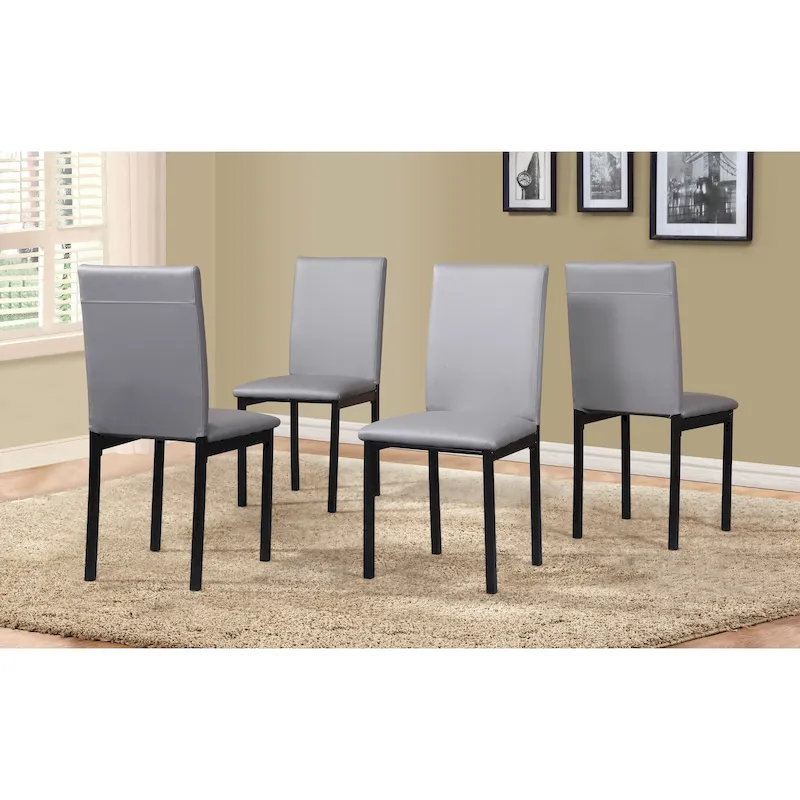 Roundhill Furniture Citico Metal 5-PC Dinette Set