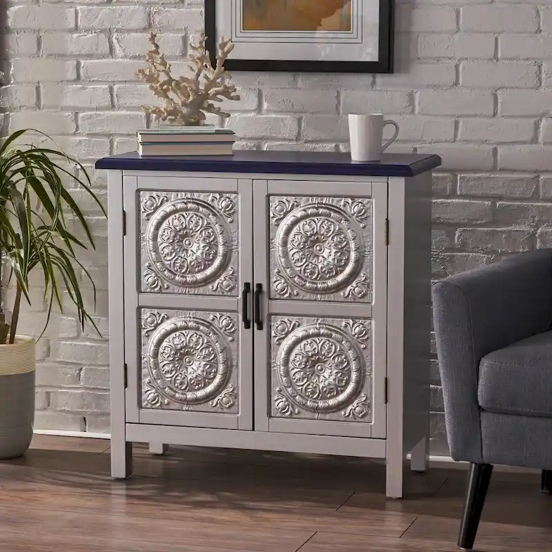 Tile Front Cabinet