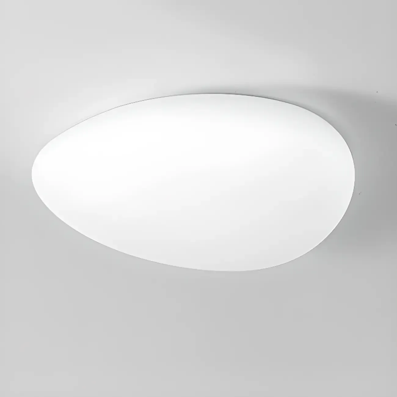 Modern Geometric Dimmable LED Flush Ceiling Light