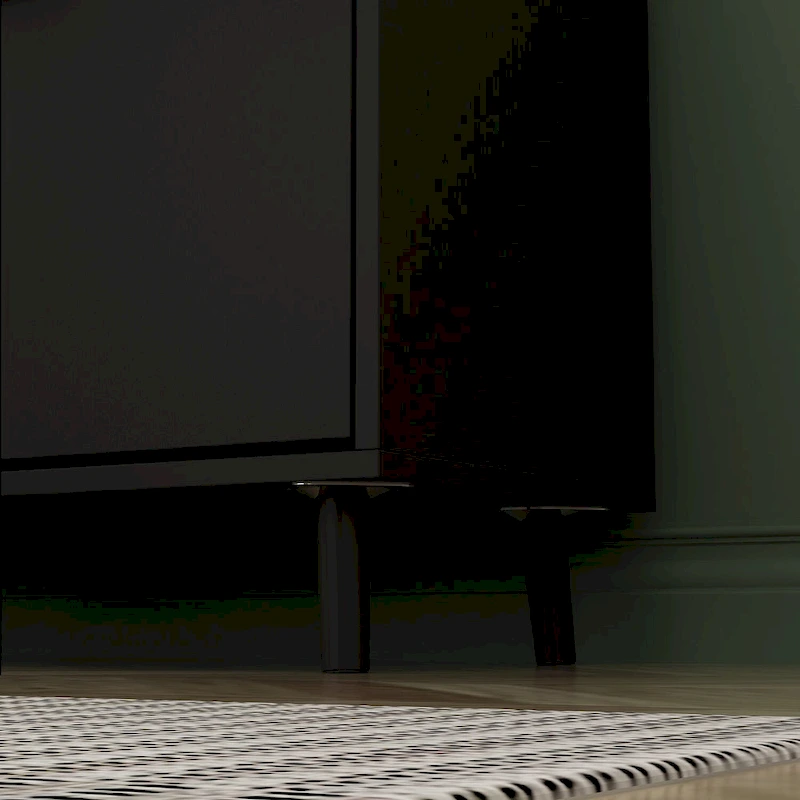 Fireplace TV Stand Electric Fireplace TV Console w/Remote Control