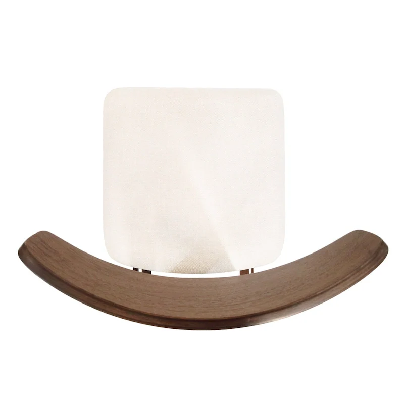 Stocker Fabric and Rubberwood Dining Chairs (Set of 2) by Christopher Knight Home