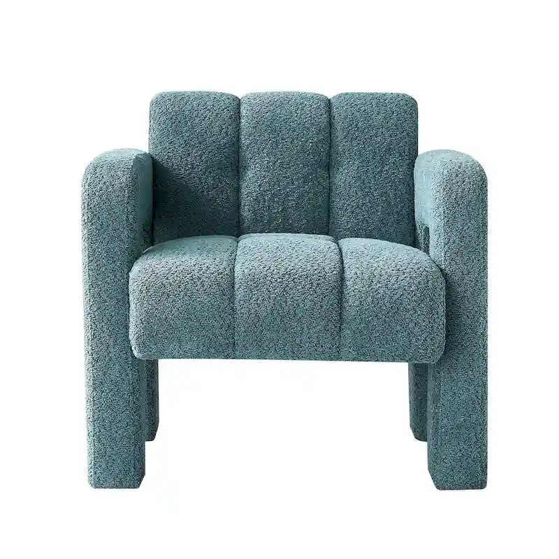 Green Modern 31.1 Accent Chair with High-Density Foam