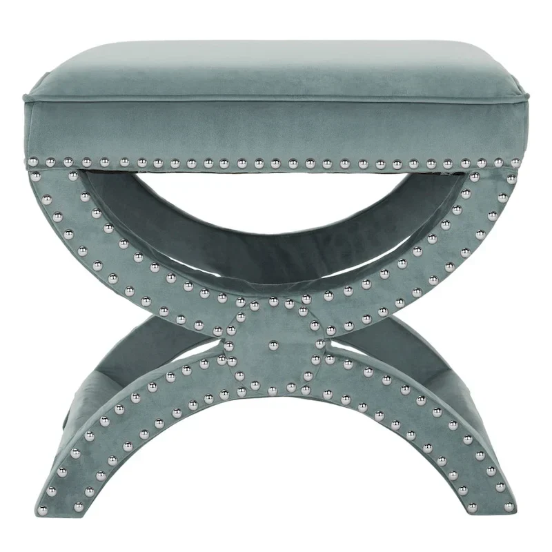 SAFAVIEH Ashanti X-Bench Ottoman