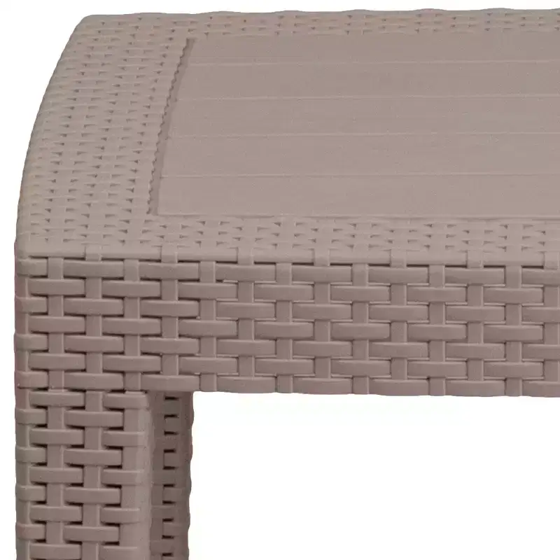 Flash Furniture Rattan Coffee Table