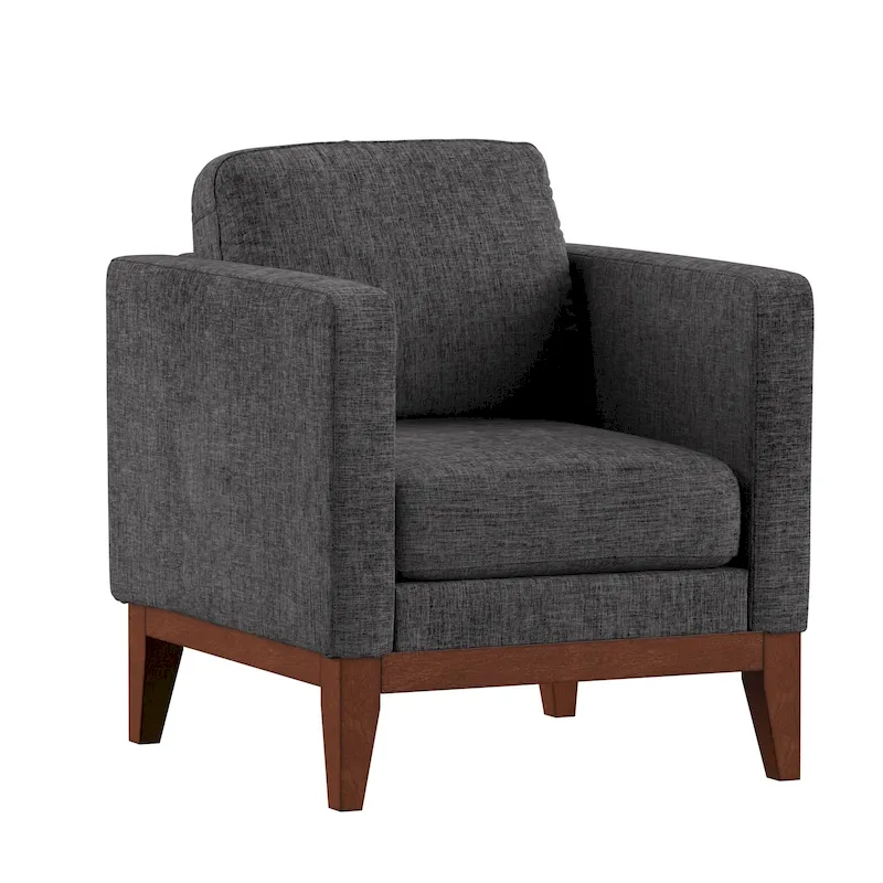 Vail Linen Upholstered Accent Chair by iNSPIRE Q Modern