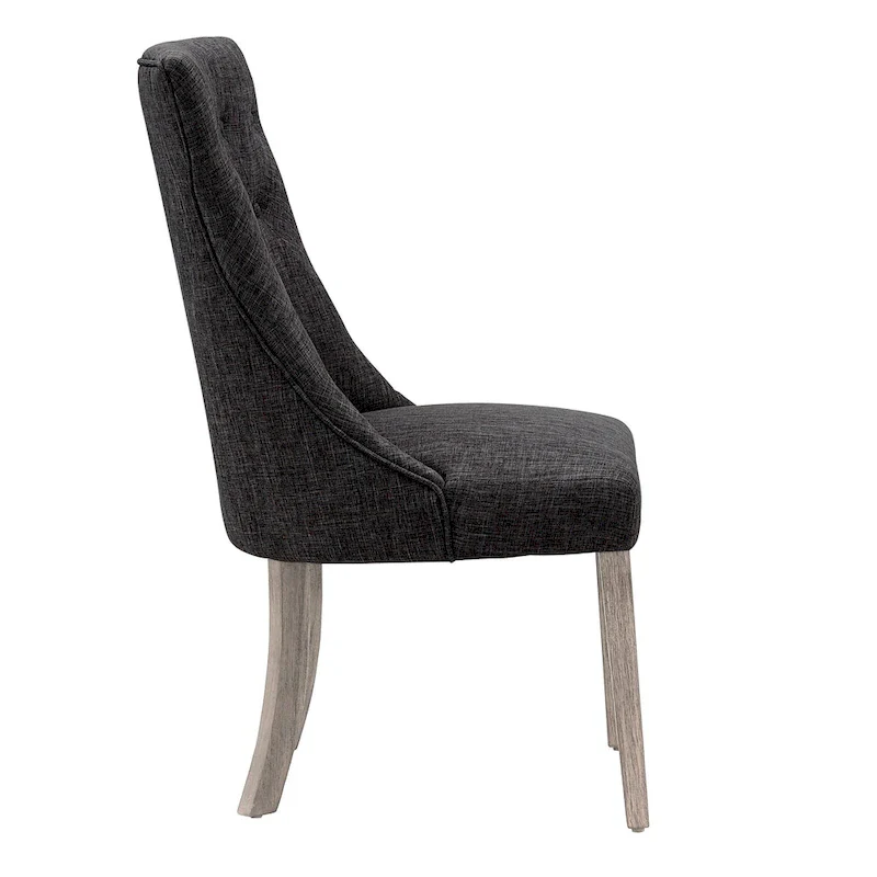 Voyager Button-tufted Dining Chairs (Set of 2) by iNSPIRE Q Artisan