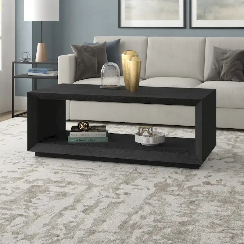 48  Wide Rectangular Coffee Table - 47.5  Wide