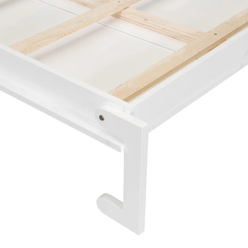 All-in-one Murphy Bed with Desk, Vanity and Wardrobe Queen Folding Bed