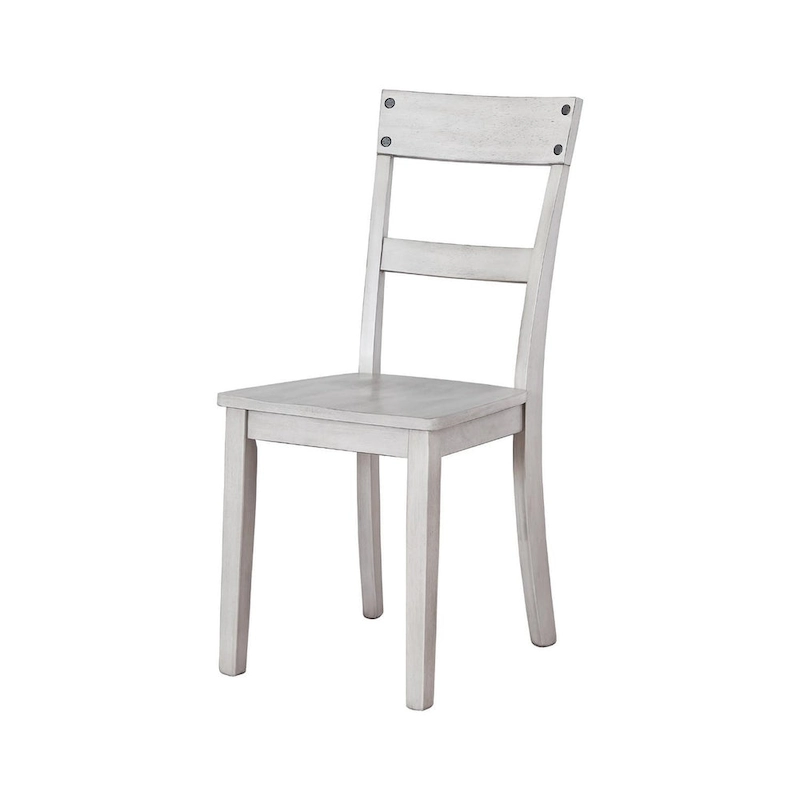 Loratti Rustic Grey Wash Dining Room Chair (Set of 2)