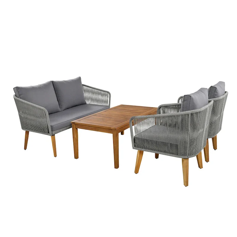 ZZ 4-Piece Patio Conversation Set
