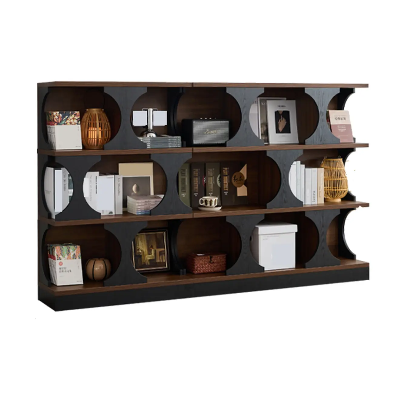 Wooden Cubitac Modern Display Cabinet with Shelves
