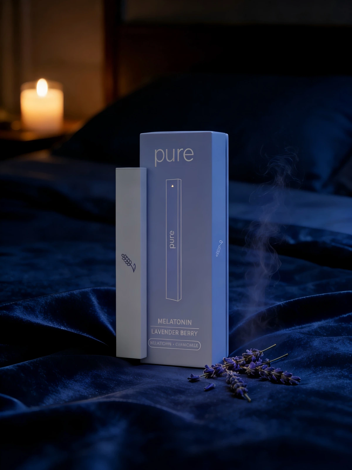 Pure Mullein Nocturnal Serenity - Sleep and Calm Melatonin Infused Inhaler