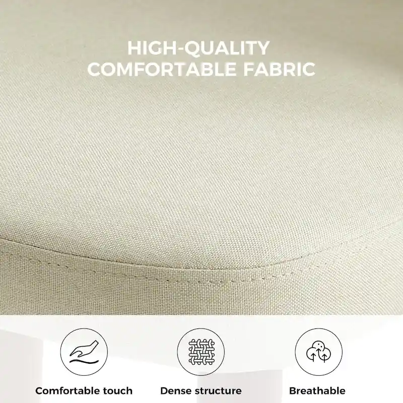 Melisa Upholstered Solid Wood Dining Chair Set of 2 by HULALA HOME