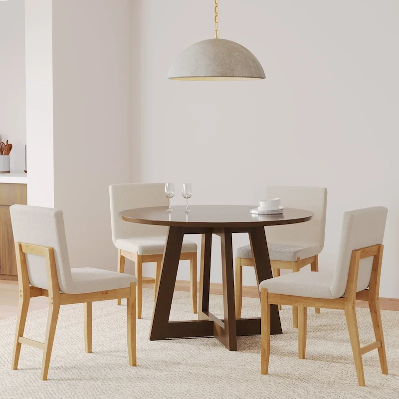 Gracie Modern Dining Chair, Upholstered Accent Dining Chair