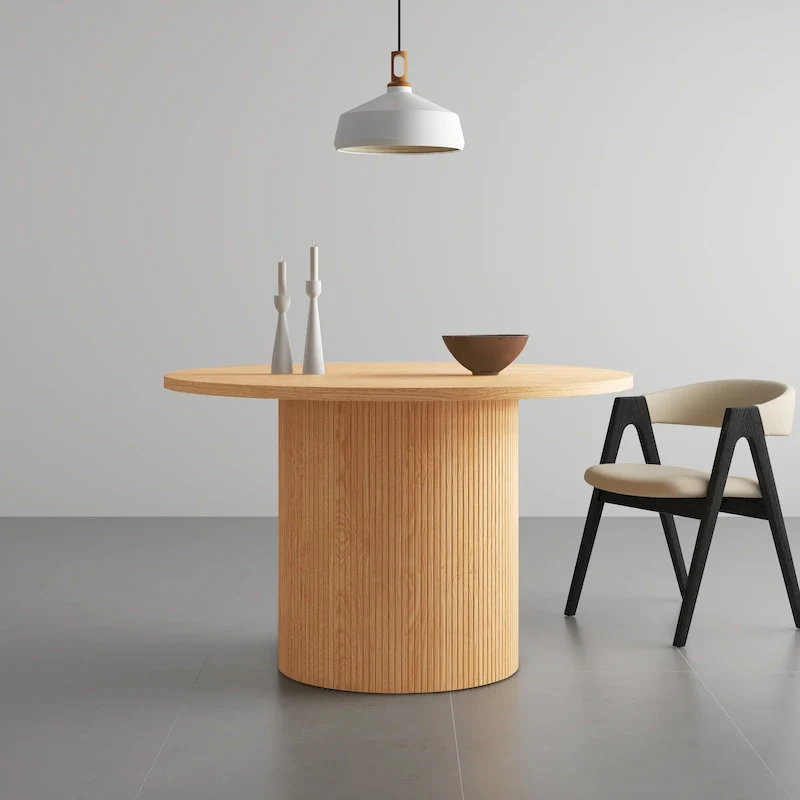 Round Pedestal Dining Table