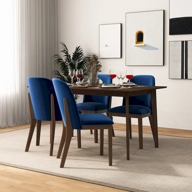 Linen Upholstered Dining Chair