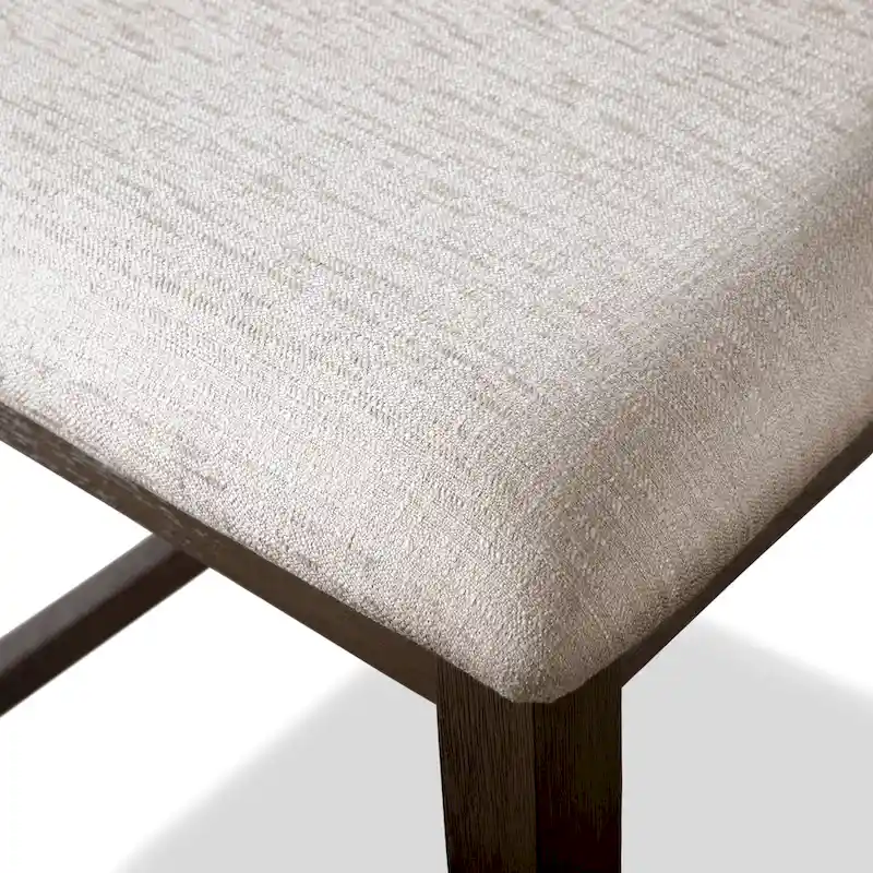 Furniture of America Vesper 3-Piece Counter Height Dining Set with Shelving