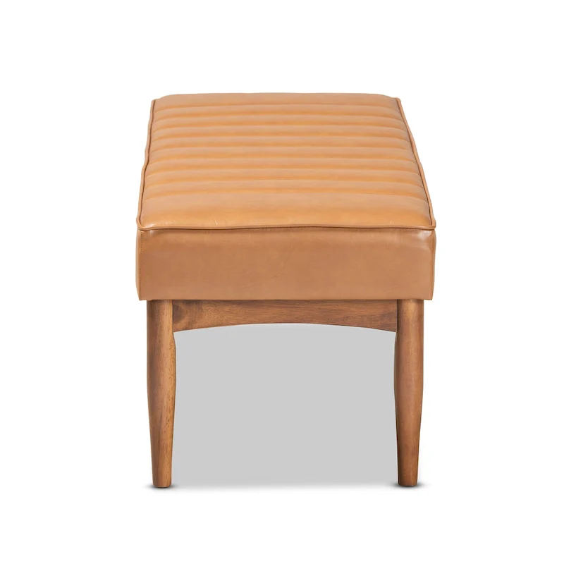 Daymond Mid-Century Modern Dining Bench