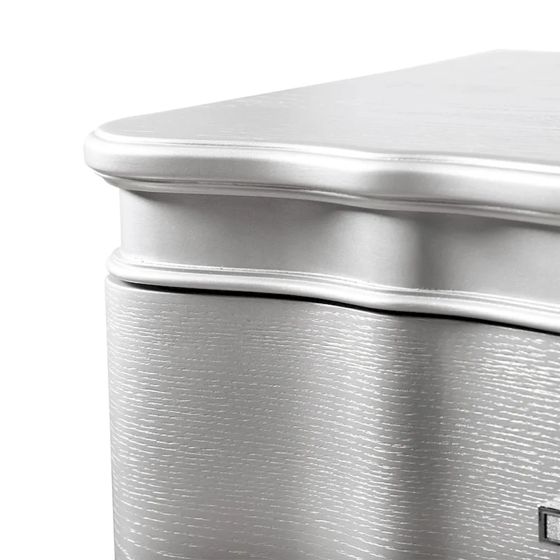 Solid Wood 3-Drawer Nightstand