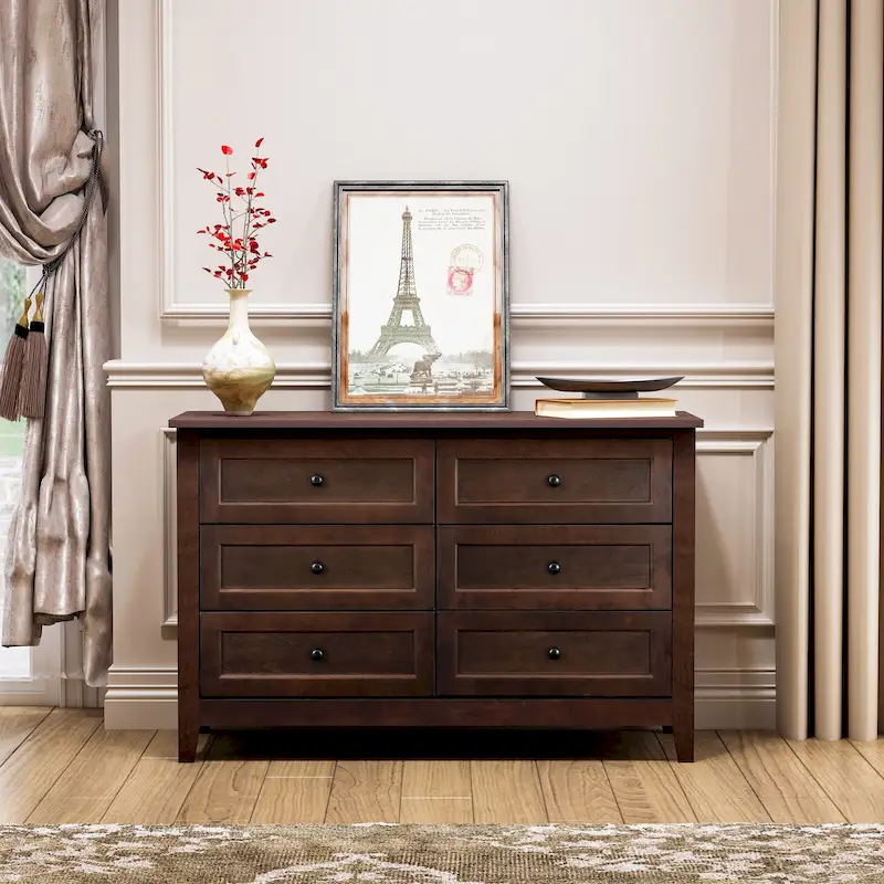 Wooden Buffet Cabinet with Drawers – 47