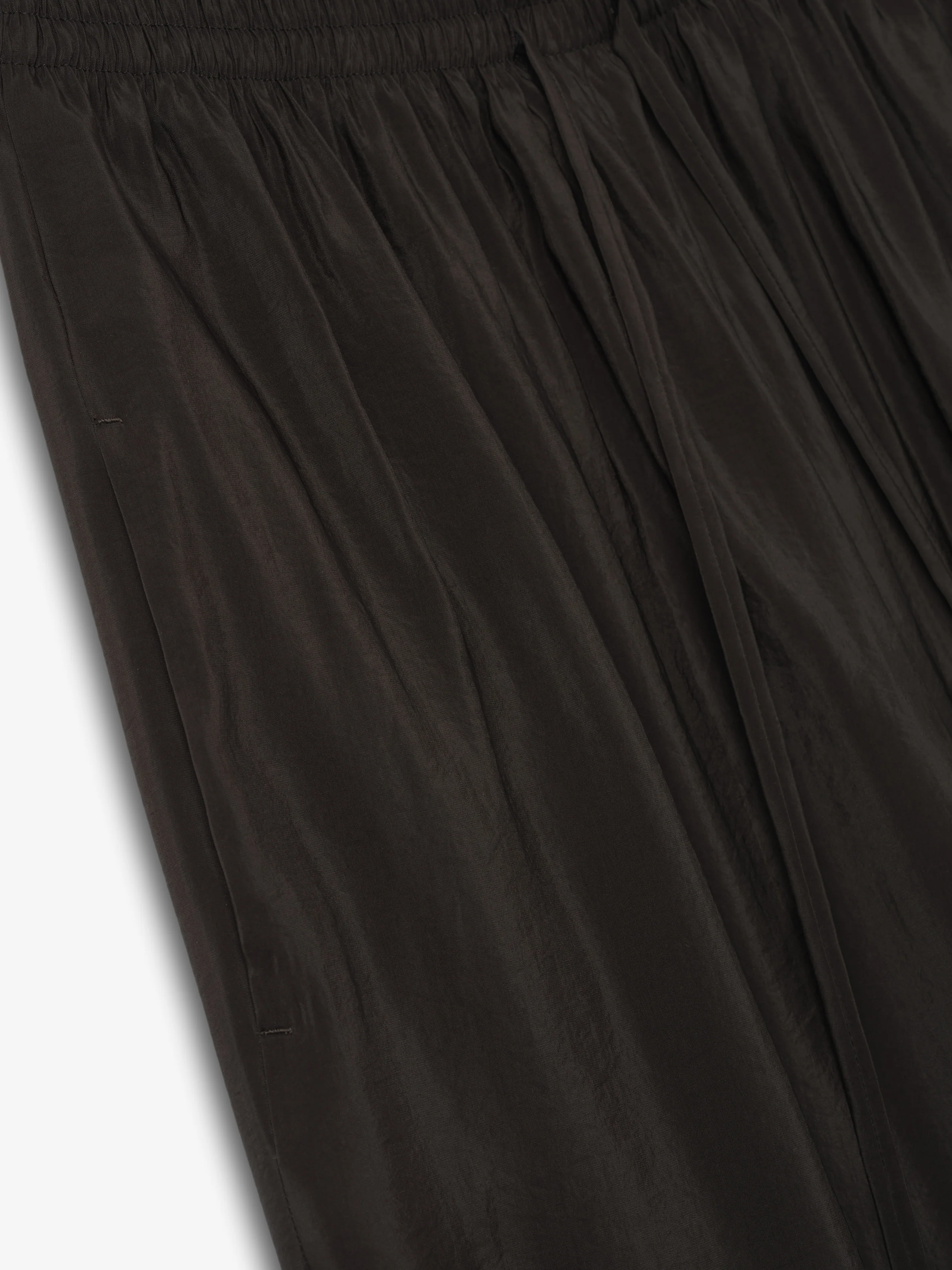 Womens Crinkle Viscose Drawstring Pants
