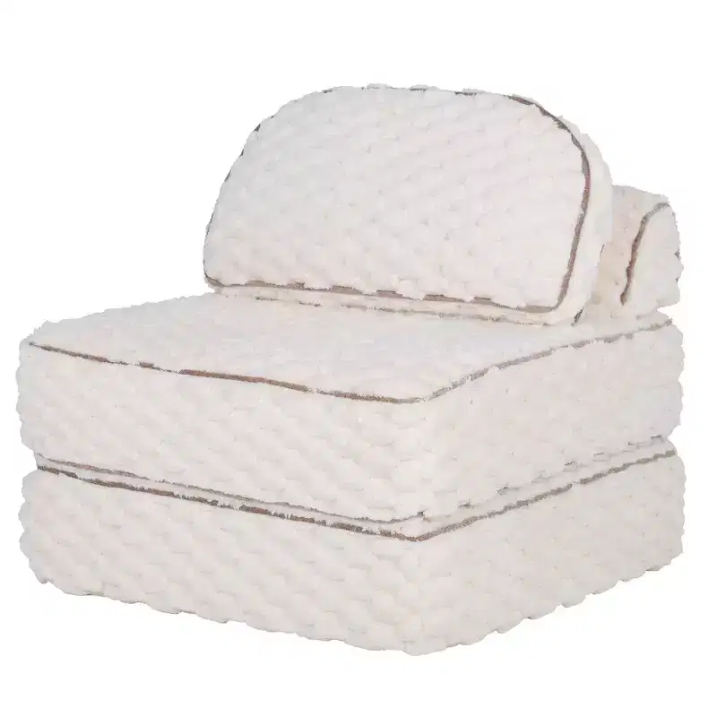 Ora Maison Convertible Sleeper Chair  Foldable Floor Sofa Bed with Pillow for Gaming & Nap