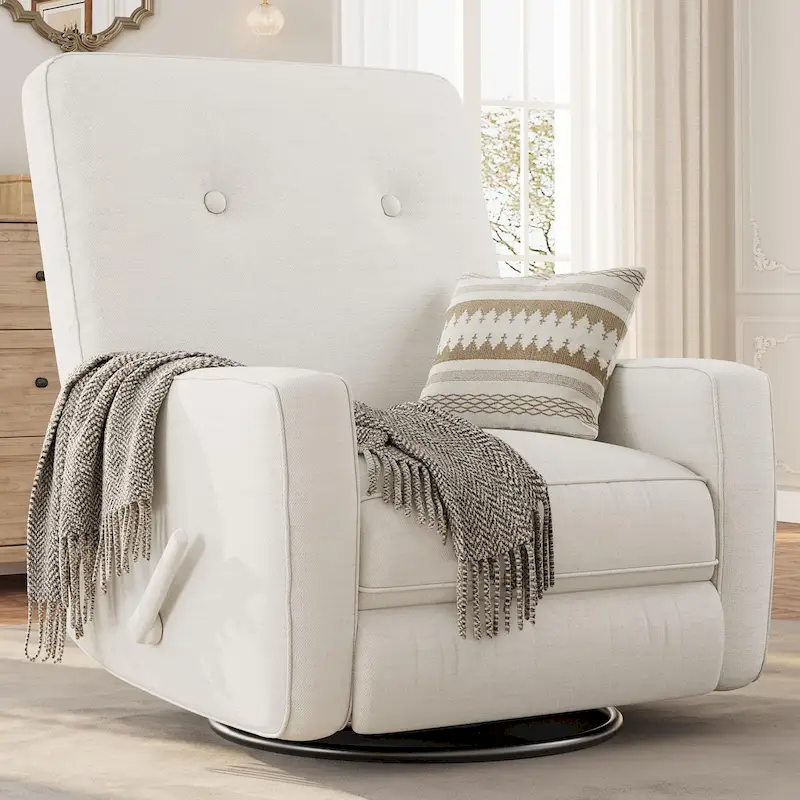 Recliner Chairs,Swivel Rocker Recline,Glider Recliner Chair, Recliner Chair for Adults,360Swivel Glider Rocking Chair